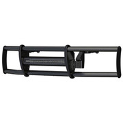 FREIGHTLINER CASCADIA 116 YEAR 2019 BLACK STAINLESS STEEL BUMPER GUARD W30 IN SINGLE ROW LED LIGHT B