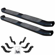 AICHI TOYOTA TUNDRA WITH A CREWMAX CAB YEAR 2010 BLACK COMPOSITE SIDE STEP KIT