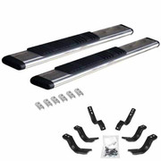 SILVERADO 2500HD WITH A REGULAR CAB YEAR 2011 POLISHED STAINLESS STEEL SIDE STEP KIT REGULAR CAB