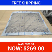 FREIGHTLINER CLASSIC XL 132 YEAR 2009 STAINLESS STEEL PUNCHED GRILLE WFREIGHTLINER OVAL HOLES