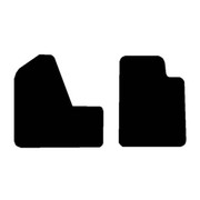 ARGOSY YEAR 2008 BLACK FRONT FLOOR MATS