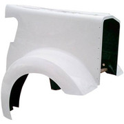 W900L AEROCAB YEAR 2007 FIBERGLASS CUSTOM TRUK-RODZ RAPTOR HOOD