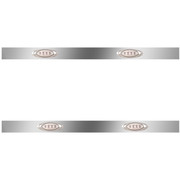 9200 YEAR 1994 25.625 INCH STAINLESS STEEL CAB PANELS W 4 P1 AMBER CLEAR LEDS