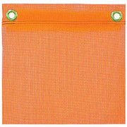 18 X 18 Inch Heavy Duty Fluorescent Orange Safety Flag With Grommets 18 X 18 Inch Heavy Duty Fluorescent Orange Safety Flag With Grommets
