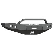 DODGE RAM 3500 YEAR 2010 ROAD ARMOR STEALTH FRONT WINCH BUMPER W PRERUNNER GUARD TEXTURED BLACK