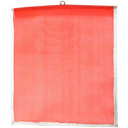 18 X 18 Inch Heavy Duty Fluorescent Orange Wire Loop Flag With Reflective Border 18 X 18 Inch Heavy Duty Fluorescent Orange Wire Loop Flag With Reflective Border