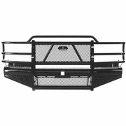 2500 YEAR 2018 15K WINCHREADY BLACK STEEL FRONT SPORT BUMPER W GRILLE GUARD SENSORS