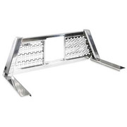 TUNDRA YEAR 2010 SIZE 2 SMOOTH ALUMINUM CAB RACK W OPEN WAVE TANK BRITE UPRIGHTS HONEYCOMB MESH SIDES