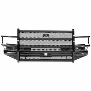 RAM 2500 YEAR 2002 LEGEND SERIES BLACK STEEL FRONT BUMPER W GRILLE GUARD