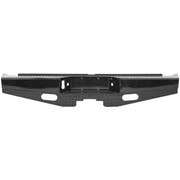 TUNDRA YEAR 2021 BLACK POWDERCOATED STEEL REAR SPORT BUMPER W BACKUP WORK LIGHTS