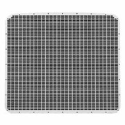 304 Stainless Steel Round Hole Grille Insert For Peterbilt 389 Replacement