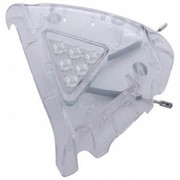 6 Amber LED Low Profile Turn signal - Clear Side For Peterbilt 357 378 379