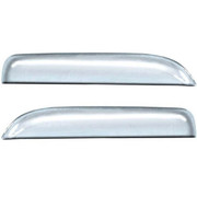 Chrome Chop Top Side Window Deflectors For Kenworth T680 AND T880 Replacement