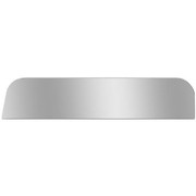 6 Inch Stainless Steel Chop Top Window Panels For Kenworth W Daylite Doors