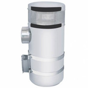 15 Inch Stainless Steel Air Cleaner With Mounting Bracket and Straps 379 and 378