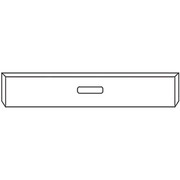 KENWORTH W900B YEAR 1995 20IN AMER EAGLE BOXED END BUMPER W8IN EARS BUMPER WMOUNT AND TOWHITCH HOLES WBOLTLESS UST