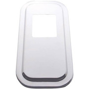 PETERBILT 379 YEAR 1998 STAINLESS STEEL SHIFT PLATE COVER