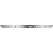 CORONADO YEAR 2009 STAINLESS STEEL BUMPER LIGHT BARS W/ 12 P3 AMBER/CLEAR LEDS