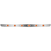 CORONADO YEAR 2010 STAINLESS STEEL BUMPER LIGHT BARS W/ 12 P3 AMBER/AMBER LEDS