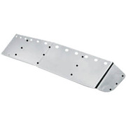 KENWORTH T680 YEAR 2020 13IN DROP VISOR W/ 12 BULLET LIGHT HOLES CURVED WINDSHIELD Replacement