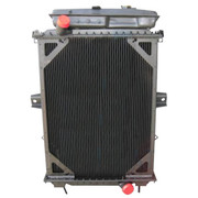 T600B YEAR 2004 RADIATOR W/ 4 ROW SURGE TANK AND FRAMEWORK