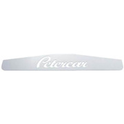 359 YEAR 1985 CHROME PETERCAR BOTTOM MUD FLAP WEIGHT 4X24IN