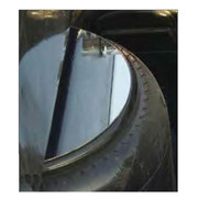 PETERBILT 379 YEAR 1996 AIR BAG TOP TRIM STAINLESS STEEL