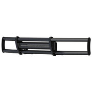 PROSTAR YEAR 2010 BLACK STAINLESS STEEL BUMPER GUARD W/ 30IN SINGLE ROW LED LIGHT BAR