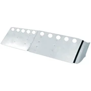 COLUMBIA 120 GLIDER YEAR 2006 18IN STAINLESS STEEL DROP VISOR W/ 10 LIGHT HOLES