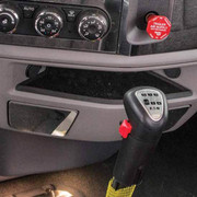 579 YEAR 2019 STAINLESS STEEL LOWER SLIDE OUT CUP HOLDER TRIM