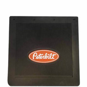 PETERBILT 330 YEAR 1997 24X24IN SQUARE BLACK RUBBER PETERBILT LOGO MUD FLAP Replacement