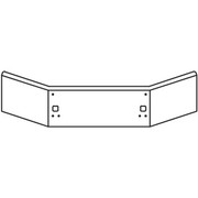 T800 YEAR 2024 20IN OPEN END BUMPER W/ MOUNT STANDARD STEP HOLES