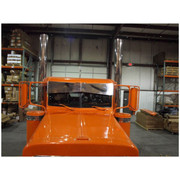 379 YEAR 2002 9IN STAINLESS STEEL FORWARD BOWTIE VISOR