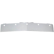 T680 YEAR 2017 12IN STAINLESS STEEL STRAIGHT DROP VISOR W/ 5 .75IN LIGHT HOLES