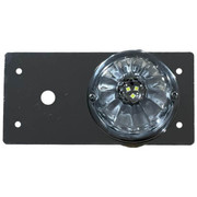 FREIGHTLINER CLASSIC 120 YEAR 1997 304 SS INTERIOR LIGHT BRACKET W/ SWITCH AND WATERMELON LIGHT HOLE Replacement