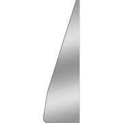 T600B YEAR 1992 STAINLESS STEEL DASH END TRIM PASSENGER SIDE