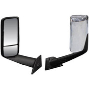 CASCADIA 126 YEAR 2023 CHROME MIRROR ASSEMBLY MANUAL DUAL VISION MIRRORS DOOR MOUNT DRIVER SIDE