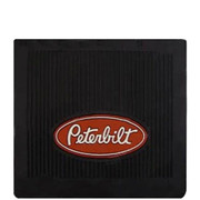 PETERBILT 365 YEAR 2023 16X14IN BLACK RUBBER PETERBILT LOGO MUD FLAP Replacement
