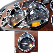 PETERBILT 330 YEAR 2008 WICKED DASH GAUGE COVER KIT