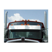 T800 CURVED GLASS YEAR 2007 14IN STAINLESS STEEL DROP VISOR