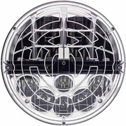 PETERBILT 359 W CUSTOM HEADLIGHTS YEAR 1971 7IN ROUND 500 LUMEN LOW 950 LUMEN HIGH BEAM HEATED HEADLIGHT