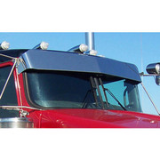 T800 CURVED GLASS YEAR 2015 FITS CURVED WINDSHIELDS ONLY 10IN STAINLESS STEEL DROP VISOR