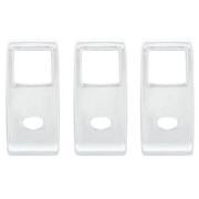 Chrome Rocker Switch Covers 2 Openings Replacement Switch Covers