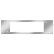 W900B YEAR 2004 2.125 X 7.187 INCH STAINLESS STEEL CD PLAYER FACE PLATE