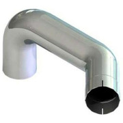 W900B YEAR 1994 CHROME-PLATED 5 INCH EXHAUST ELBOW DRIVER SIDE