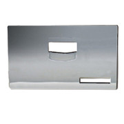 KENWORTH W900L YEAR 2023 CHROME PLASTIC GLOVE BOX COVER