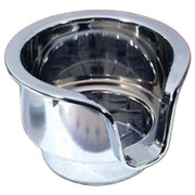 330 YEAR 2001 ROCKWOOD 4.25 INCH CHROME CENTER CONSOLE CUP HOLDER