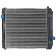 FORD F-650 YEAR 2003 PLASTIC ALUMINUM RADIATOR 28 X 26.687 X 1.875 INCH