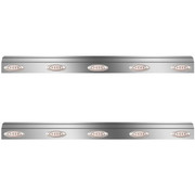 W900L AEROCAB YEAR 1995 66 INCH SS FUEL TANK FAIRINGS W 10 P1 AMBERCLEAR LEDS