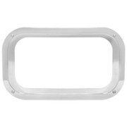 KENWORTH W900L AEROCAB YEAR 2017 CHROME INTERIOR CAB DOOR VIEW WINDOW TRIM